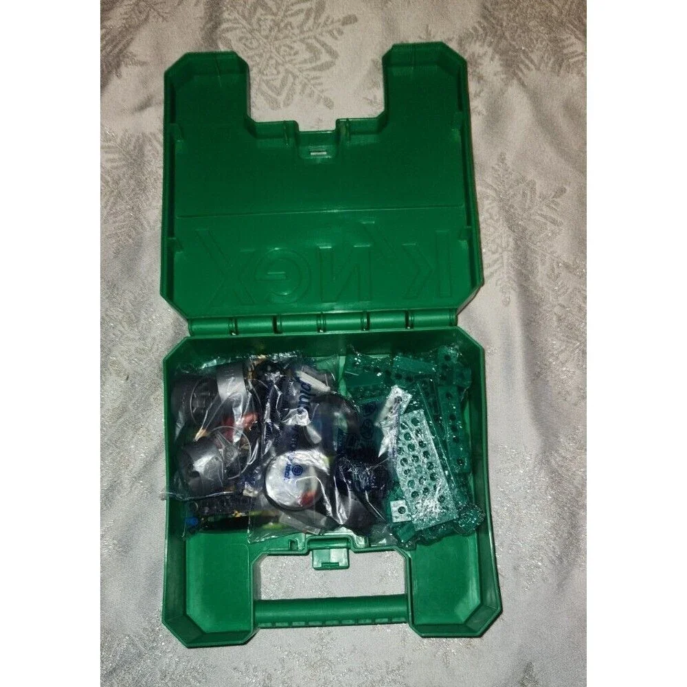 K'NEX 10 Model Building Set Wheel Action 155 Pieces Bricks 61007/70328 2007
